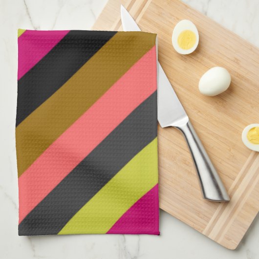 Serviettes de cuisine moderne décorative (Quart Plié)