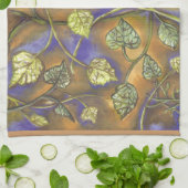 Serviettes de cuisine MoJo Feuilles Berry (Plié)