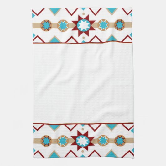 Serviettes de cuisine Motif amérindienne (Vertical)