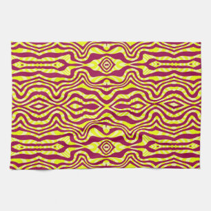 Serviettes de cuisine Multicolor un design classiq