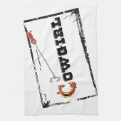 Serviettes de cuisine occidentales "de cow-girl (Vertical)