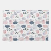 Serviettes de cuisine œufs de Pâques pastel modern (Horizontal)