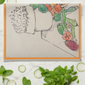 Serviettes de cuisine Oranges (Plié)