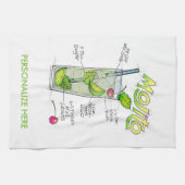 SERVIETTES de CUISINE ou de BARRE - ART de (Horizontal)