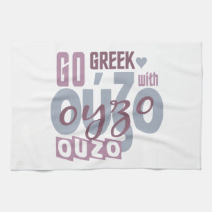 Serviettes de cuisine OUZO