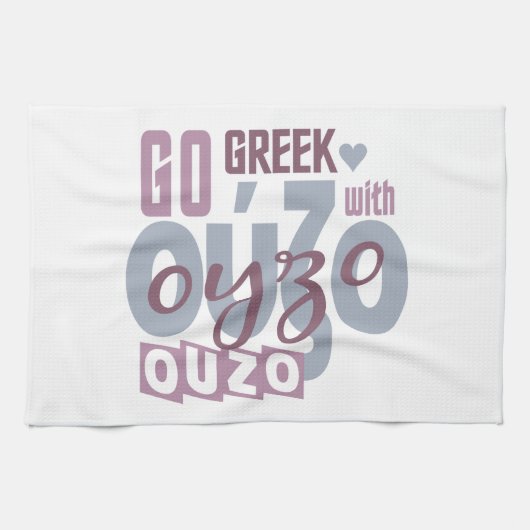 Serviettes de cuisine OUZO (Horizontal)