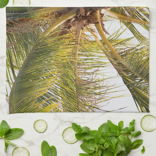 Serviettes de cuisine Palm Tree (Plié)