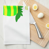 Serviettes de cuisine Pâques (Quart Plié)