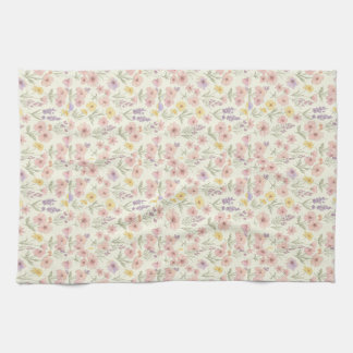 Serviettes de cuisine Pastel Floral