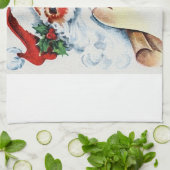 Serviettes de cuisine père Noël (Plié)