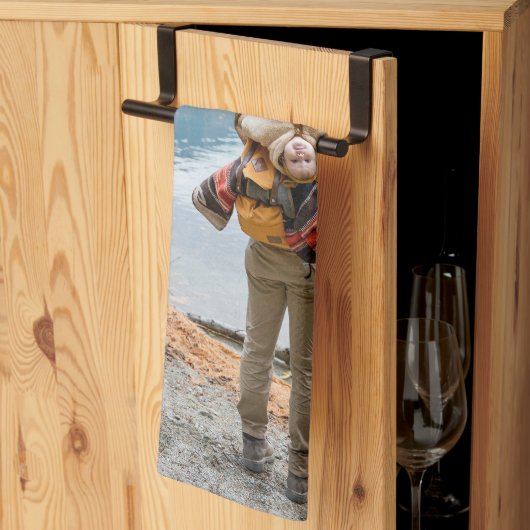 Serviettes de cuisine personnalisées (Pliage en tiers)