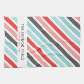 Serviettes de cuisine personnalisées avec Motifs r (Horizontal)