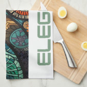 Serviettes de cuisine portugaise (Quart Plié)