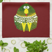 Serviettes de cuisine pour bébé poulet (Plié)