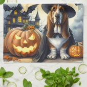 Serviettes de cuisine pour chien de sorcière d'Hal (Plié)