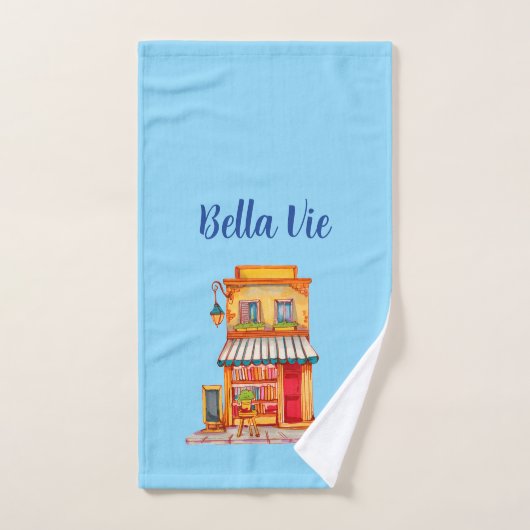 serviettes de cuisine pour librairie décorative (Serviette à main)