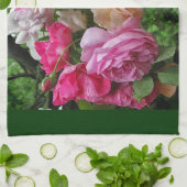 Serviettes de cuisine Rose (Plié)