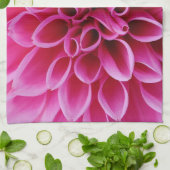 Serviettes De Cuisine Rose Fleur (Plié)