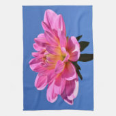 Serviettes De Cuisine Rose Fleur (Vertical)