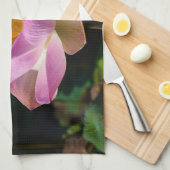 Serviettes De Cuisine Rose Fleur (Quart Plié)