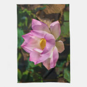 Serviettes De Cuisine Rose Fleur (Vertical)