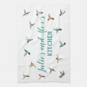 Serviettes de cuisine sur mesure en Californie Hum (Vertical)