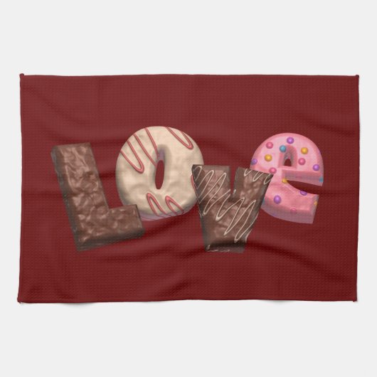 Serviettes de cuisine Sweet Lover (Horizontal)