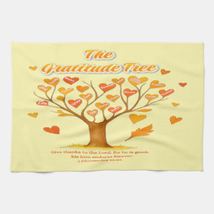 Serviettes de cuisine "The Gratitude Tree"