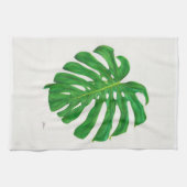 Serviettes de cuisine tropicales de feuille de (Horizontal)