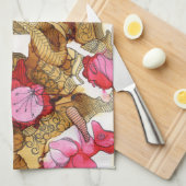 Serviettes de cuisine Valentine (Quart Plié)