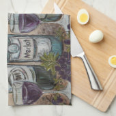 Serviettes de cuisine Vino (Quart Plié)