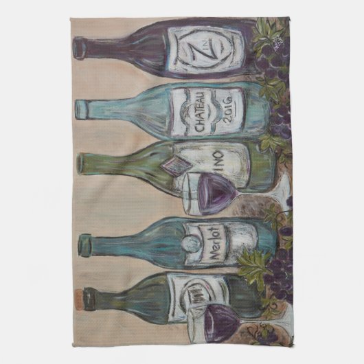 Serviettes de cuisine Vino (Vertical)