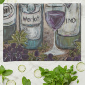 Serviettes de cuisine Vino II (Plié)
