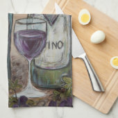 Serviettes de cuisine Vino II (Quart Plié)