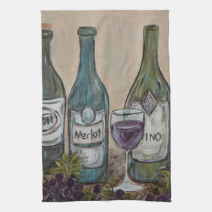 Serviettes de cuisine Vino II