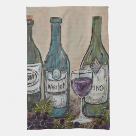 Serviettes de cuisine Vino II (Vertical)