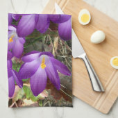 Serviettes de cuisine violet (Quart Plié)