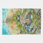 Serviettes de cuisine Wespebeach coloré (Horizontal)