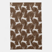 Serviettes de cuisine Whimsical Rustic Deer (Vertical)
