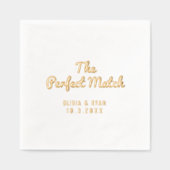 Serviettes de douche de mariée personnalisées pour (Recto)