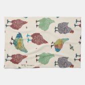 Serviettes de fantaisie de poules (Horizontal)