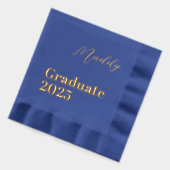 Serviettes de fin d'études personnalisées 2025 (Gauche)