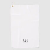 Serviettes de golf de luxe (Devant)