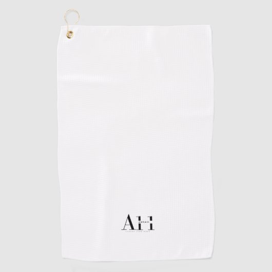 Serviettes de golf de luxe (Devant)
