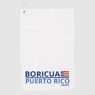 Serviettes de golf des villes de Porto Rico