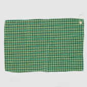 Serviettes de golf Green Weave Motif (Horizontal)