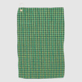 Serviettes de golf Green Weave Motif (Devant)