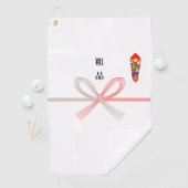 Serviettes de golf Noshigami soshina (En situation)