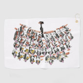 Serviettes de golf Orchestra (Horizontal)
