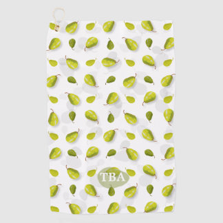 Serviettes de golf Pear